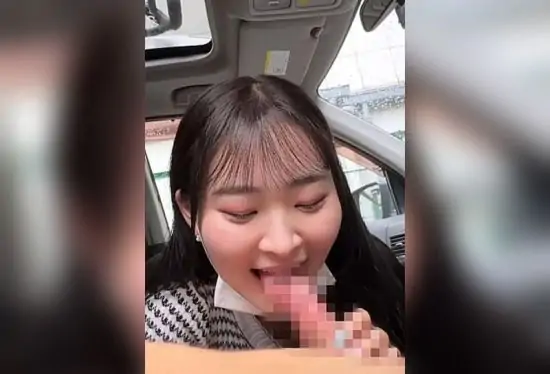 [FC2-PPV-4791935] Mina: A Thrilling Car Blowjob with a Car Right Next to Her & Her First Ever Swallow