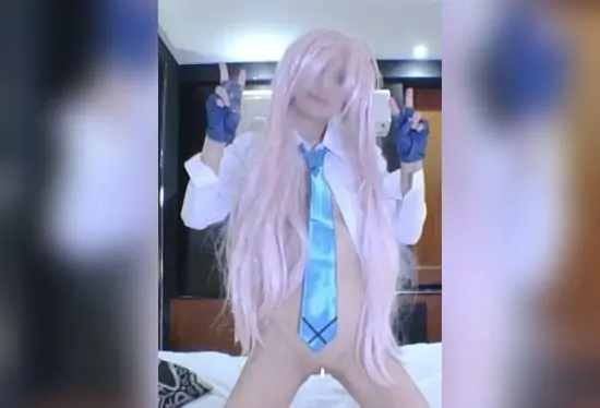 [FC2-PPV-4859265] Super Beautiful Super Slender New Petite Cosplayer in Blue Archive Hoshino Uniform: Erotic Edition 2